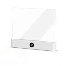 Luz de libro LED, luz de lectura LED regulable de 3 colores, lámpara de libro plana para lectura, luz de página completa recargable con temporizador, luz de marcador portátil con clip para protección ocular de niños - 3 colores regulables - Ver 12