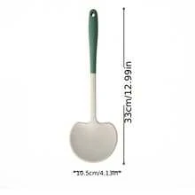 1pc Silicone Mushroom Shaped Long Handle Spatula, Non-Stick Pan Scraper, Heat Resistant Cooking Spatula, Silicone Cooking Utensil, Stir Fry All-In-One, Easy To Clean, Practical Kitchen Tool, Cooking Essential - Multicolor - View 12