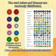 1 Set Of Children's Projection Flashlight Toys, Slideshow Lighting Flashlight, Puzzle And Early Education Fun Creativity