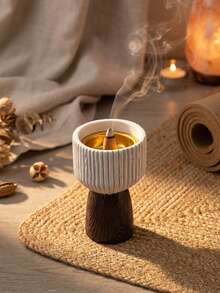 White Resin Incense Burner,Mini Bakhoor Burner, It Can Be Used For Home Decoration, Decoration In Offices, During Festivals And In Yoga Studios, Etc. It Can Also Be Used For Aromatherapy. Moreover, It Can Serve As A Holiday Gift, A Back-To-School Gift, A Souvenir Or A Living Room Accessory.Bestfriend Gifts,Gift For Woman Winter Gift Wedding Gifts - Multicolor - View 10