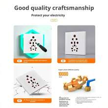 Universal Travel Adapter, 86 Type Socket, Multi-Country Compatible, Suitable For Thailand, UK, US, Australia