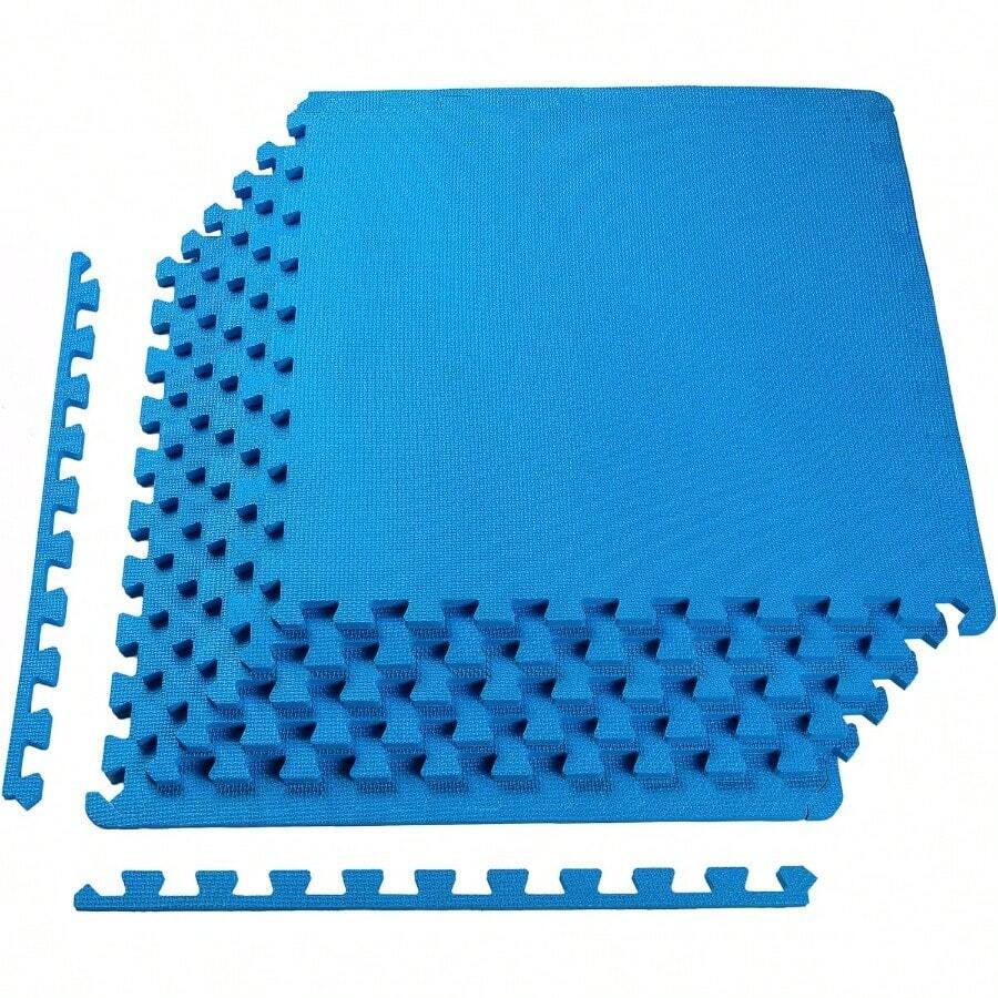 R-Signature Fitness nceFrom Puzzle Eercicio Mat con Es EVA Azuleos de Enclavamiento de a Calidad - Azul - Ver 1