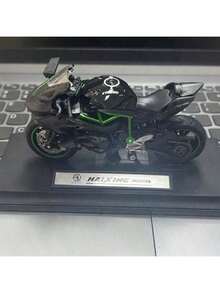 2025 New Kawasaki HR2 Alloy Motorcycle Model - Motorcycle Toy - Children's Toy Motorcycle - Birthday Gift - Easter Gift - Holiday Gift - Perfect Gift - Present - Multicolor - View 5