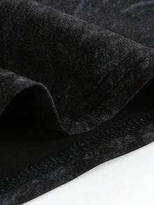 Teens Girls' Casual Short Sleeve T-Shirt, Butterfly Print Pattern, Comfortable Top For Spring/Summer, Suitable For Outdoor & School Wear - Black - View 5