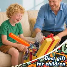 Electric Gel Ball Launcher, High-Speed Automatic Splashing Ball Launcher, Suitable For Outdoor Activities, Shooting Games, Birthdays And Other Occasions. Ideal Gift For Boys And Girls. - Orange - View 4
