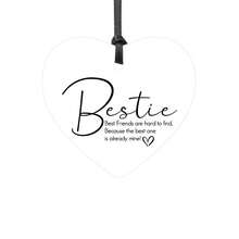 Best Friend Gifts, Friendship Gifts, Acrylic Heart-Shaped Decorations, Best Friend's Birthday, Christmas Gifts, Gifts For Friends, Acrylic Souvenirs - Multicolor - View 7