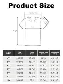 Girls' Valentine's Day Heart, Letter & Smiling Face Print Short Sleeve T-Shirt - Black - View 7