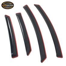 In-Channel Window Visors Fits 13-20  Fusion Rain Sun Guard Vent Deflector - As Pic - View 5