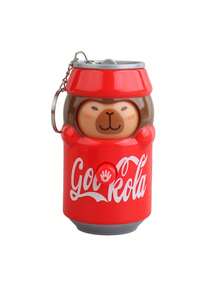 3style Cartoon Face-Changing Pop Cans Key Chain Three Expressions Happy Like Be Shy Cute Collect Originality Stress Relief Toy Party Press Decompression Toys Schoolbag Pendant - Multicolor - View 11