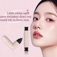 旋转眼线印章笔 – 双头设计，带飞翼印章，速干、持久、防晕染，轻松打造猫眼妆、精致飞翼线条，妆容持久一整天。感恩节女主人礼物、圣诞节礼物、平价好物、情人节礼物、旅行必备、旅行用品、房间装饰、情人节礼物、平价好物、房间用品、1美元商品、度假必备、女士礼物、卧室用品、情人节、99美分 - 黑色 - 查看 2