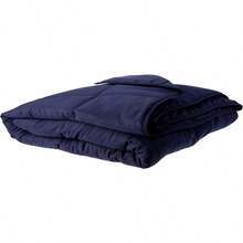 Microfibre Weighted Blanket Machine Washable Winter Blankets For Adults 2.2KG (90x120cm Navy) - Navy - View 1