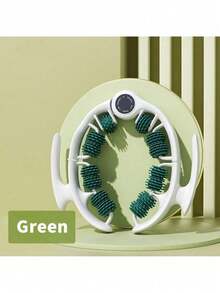 一体式圆形腿部按摩器 - 可拆卸 360° 包裹按摩，配有 980 个交错齿和 3D 柔软弹性滚轮 - 全身塑形工具，适用于瑜伽、健身和脂肪护理 - 便携式水疗必备品、运动后恢复、旅行放松套装、家庭健康必备品、健身包配件 - 彩色 - 查看 11