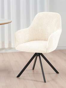 1/2pcs Dining Room Chair Covers Stretch High Arm Chair Slipcovers Jacquard Armchair Cover Removable For Kitchen Home Banquet - Multicolor - View 9