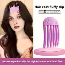 2个高冠造型发夹，自然蓬松发根增发器，卷发丸子头造型器，适用于柔软短发的手动造型工具，生日礼物，情人节礼物，返校礼物