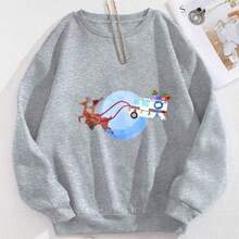 Postal Worker Christmas Mail Truck Funny Mailman Gift Pullover Hoodie - Comfort Meets Style - Best Gifts For Men Women Dad Mom Sister Brother Friends,Fall Hoodies,Men's Fall Clothes,Street Wear,Halloween,Mens Hoodies,Y2k Clothes,Jesus Hoodie,Thanksgiving Day,Nightmare Before Christmas,Christmas - Xám - Xem 3