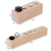 儿童益智玩具木制螺丝螺母拆卸忙碌板儿童手眼协调训练玩具