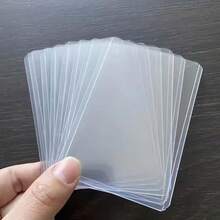 Hard Plastic Card Sleeves - Transparent Baseball Card Protector & Photo Card Storage Box Small Card Holder, Durable Trading Card Protector With Binding Accessories, Suitable For Collectors And Game Card Use, Transparent Card Clip Protector, Suitable For Collecting Game Cards, Top Loader, Suitable For Trading Cards, Plastic Card Sleeves, Suitable For Baseball, MTG, Sports Card Sleeves - Card Holder - View 2