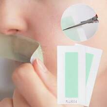 15Pcs Hair Removal Wax Paper Hair Removal Wax Paper Cold Wax Paper Face Neck Arm Leg Body Beauty Tools, Create Smooth And Delicate Skin, Make Your Skin Condition More Delicate - 粉色 - 查看 5