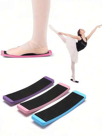 Durable PVC Rotation Board For Ballet, Figure Skating, Dance, Cheerleading And Gymnastics, Designed To Improve Rotation Balance And Stability, Ideal Home Dance Training Equipment And Accessory