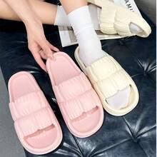 1双厚底防滑EVA拖鞋，四季通用，男女皆宜，防滑、速干、柔软轻便，浴室拖鞋，露趾厚底室内外拖鞋，情侣款，厚底设计，休闲百搭，室内外均可穿着。鞋子，春夏精选，伴娘礼物，房间，卧室装饰，海滩，旅行，男士，女士，度假，妇女节，旅行必备，婚礼回礼，Y2K，卧室，女士汽车配件，厨房装饰，可爱小物，母亲节礼物，卧室装饰，花园，厨房装饰，夏季，海滩，旅行必备，房间装饰，软萌，毕业季 - 彩色 - 查看 8