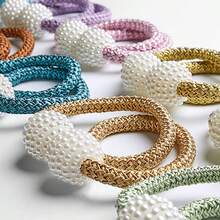 2/4pcs Curtain Tiebacks, For Securing Curtains, Furniture Decoration, Curtain Ties, Used In Bedrooms, Living Rooms, And Offices. - 香檳金 - 查看 3