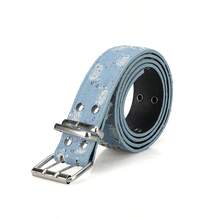 Thắt lưng denim họa tiết ngôi sao phong cách Punk dành cho nữ, với kiểu dáng denim xanh và khóa ghim, mang đến vẻ ngoài hip-hop Y2K dễ dàng phối hợp với quần jeans, là phụ kiện thắt lưng thời trang đa năng cho trang phục hàng ngày. - Nhiều màu - Xem 12