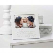 Tiny Ideas ' We Had Each Other, Then We Had You, Now We Have Everything' Sentiment Frame, White(Now We Have Everything Frame) - Multicolor - Ver 3