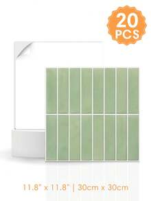 1/10/20PCS Peel-And-Stick PVC Wall Sticker, 11.8" X 11.8", Decorative Wall Sticker, Self-Adhesive 3D Wall Panel, Modern Style, Interior Decoration, Living Room Decorative Wall Panel, Bathroom Waterproof Tile, Waterproof, High Temperature Resistant