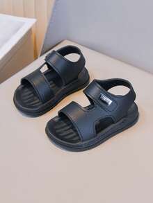 New Kids Casual Sandals, Soft Bottom Infant Sandals Suitable For Boys And Girls - Black - View 6