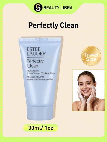Estée Lauder 3'ü 1 arada Temizleme Köpüğü/Arındırıcı Yüz Maskesi, 3'ü 1 arada Temizleme Köpüğü/Arındırıcı Yüz Maskesi, Seyahat Boyu, 30 ml/1 oz