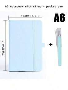 Sổ tay kẻ ô chấm khổ A6, giấy dày, bìa giả da, dùng được cho cả nam và nữ, phù hợp cho du lịch, công việc, học tập, viết lách, quà tặng ngày Quốc khánh Ả Rập Xê Út, quà tặng ngày Nhà giáo, vật phẩm dễ thương, quà tặng Halloween, đồ dùng văn phòng, quà tặng Giáng sinh, đồ trang trí Giáng sinh, quà tặng Mùa Vọng, sổ dán sticker. - Nhiều màu - Xem 12