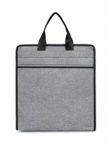 1pc 38cm*6cm*32cm Briefcase Laptop Bag, Fashionable Casual Solid Color Backpack, Multi-Color Options, Nylon Material, Zipper Closure, Suitable For Men, Daily Commute, Work, Carrying Laptop, Business Bible Bag - Multicolor - View 23