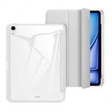 Hybrid Slim Case Compatible With Ipad (A16) 11th Generation 11 Inch (2025), IPad 10th Generation 10.9 Inch (2022) - Shockproof Cover With Clear Transparent Back Shell & Pencil Holder, Pink - Multicolor - View 86