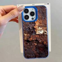 Funda de Carcasa Suave con Diseño Retro de Óxido para iPhone 16e 11 12 13 Pro Max 14 15 16 Plus - Mix04 - Ver 9