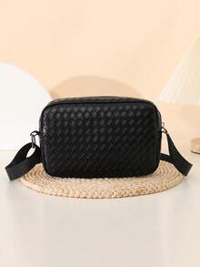 1 chiếc túi đeo vai nam tối giản màu trơn, chất liệu PU, kiểu dáng vuông nhẹ, đa năng, dây đeo có thể điều chỉnh. Thích hợp cho các buổi tụ họp, đi chơi, du lịch, mua sắm và sử dụng hàng ngày, có thể đựng tiền xu, điện thoại. Cũng thích hợp làm túi công sở cho nhân viên văn phòng, thanh niên, sinh viên và người động. Thích hợp cho ngày Valentine. - Nhiều màu - Xem 4