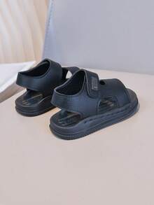 New Kids Casual Sandals, Soft Bottom Infant Sandals Suitable For Boys And Girls - Black - View 5