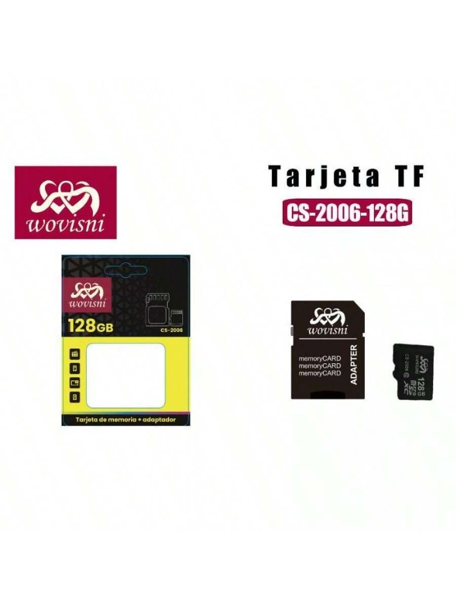 Tarjeta de memoria capacidad de 128gb - Color Negro