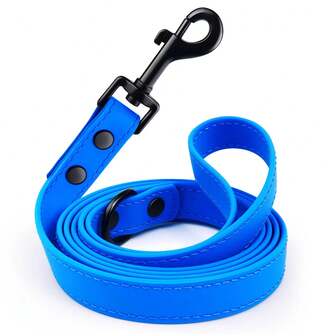 1pc Dog Leash,PVC Dog Leash,Waterproof And Easy To Clean 4/5/6FT For Small Medium And Large Dogs