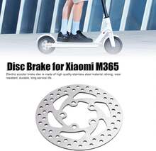 Freno de disco de 110 mm, disco de freno eléctrico de 110 mm, a prueba de óxido, 5 agujeros de ancho para scooter eléctrico - negro - Ver 5