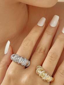 خاتم زركونيا للرجال، خاتم للأزواج، مجوهرات حفل الزفاف والخطوبة