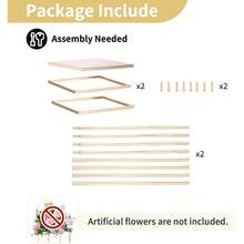 Nuptio Gold Vase For Wedding Centrepieces - 2 Pcs 60cm Tall Flower Stand Metal Floor Vases Column Geometric Centerpiece Stands Rectangular Display Rack For Weddings Birthday Party Decorations - Gold - View 6