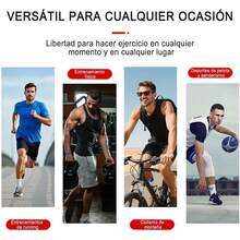 Conjunto de Ropa de Ciclismo para Hombre - Tejido Impermeable Transpirable de Secado Rápido, Culotte con Almohadilla 9D, 3 Bolsillos Traseros - Ideal para Ciclismo de Carretera, Montaña - Grande - Ver 3