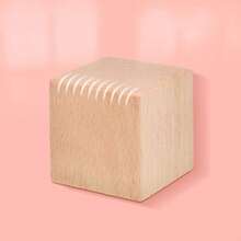 儿童木制几何形状益智玩具套装，立体形状学习玩具，适合作为男孩女孩的生日、学前、圣诞节礼物 - 彩色 - 查看 6