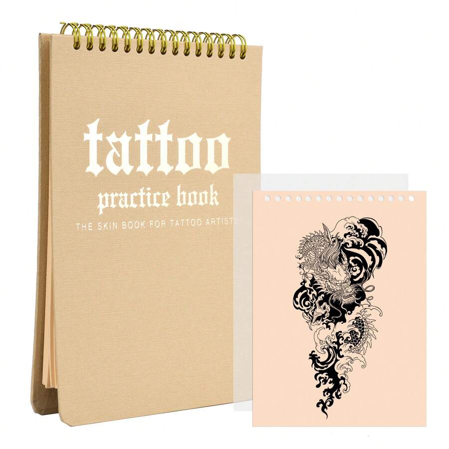 Blank Tattoo Practice Skin 1MM 10pcs/Pack Soft Skin Texture Permanent Makeup Accessories Suitable For Beginners And Experienced Tattoo Artists - Apricot - View 1