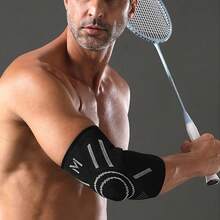 1件装肘部压缩套，网球肘护具，男女通用肘部支撑套，适用于举重、健身、高尔夫、锻炼、运动 - 彩色 - 查看 7