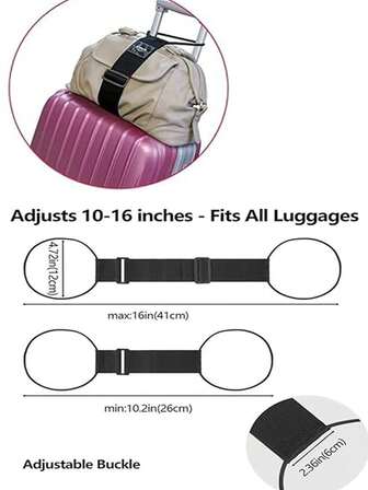 1/3 PiecesTravel Luggage Strap Set, Portable And Adjustable Ideal For Vacations, Compatible With Suitcases, Backpacks, And School Bags Perfect Accessory For School Supplies And Learning Gear Suitable For Small, Lightweight Luggage Travel Bag Securing Straps For Trips, Flights, Business Travel, And Vacations Widely Used