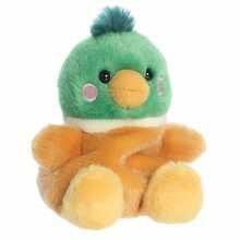 Aurora® Palm Pals™ Puddles Mallard Duck™ 5 Inch Stuffed Animal Toy #1-479 Forest - 彩色 - 查看 2