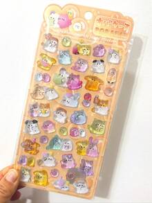 1pc Animal Decorative Sticker, Can Be Used To Decorate Stationery - one-size - View 22