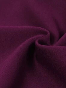 New Women's Elegant Pearl-Beaded Suit Set, Featuring A Long-Sleeved Lapel Blazer And Slim-Fit Stretch Trousers. - 酒紅色 - 查看 5