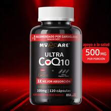 Suplemento de CoQ10 100 mg, CoQ10 Soluble en Agua y Grasa. Absorción Máxima Garantizada,antioxidante, beneficioso para la salud del corazón y la producción de energía, Suplemento de coenzima Q10 - MVPCARE 120 cápsulas blandas - Otros - Ver 3